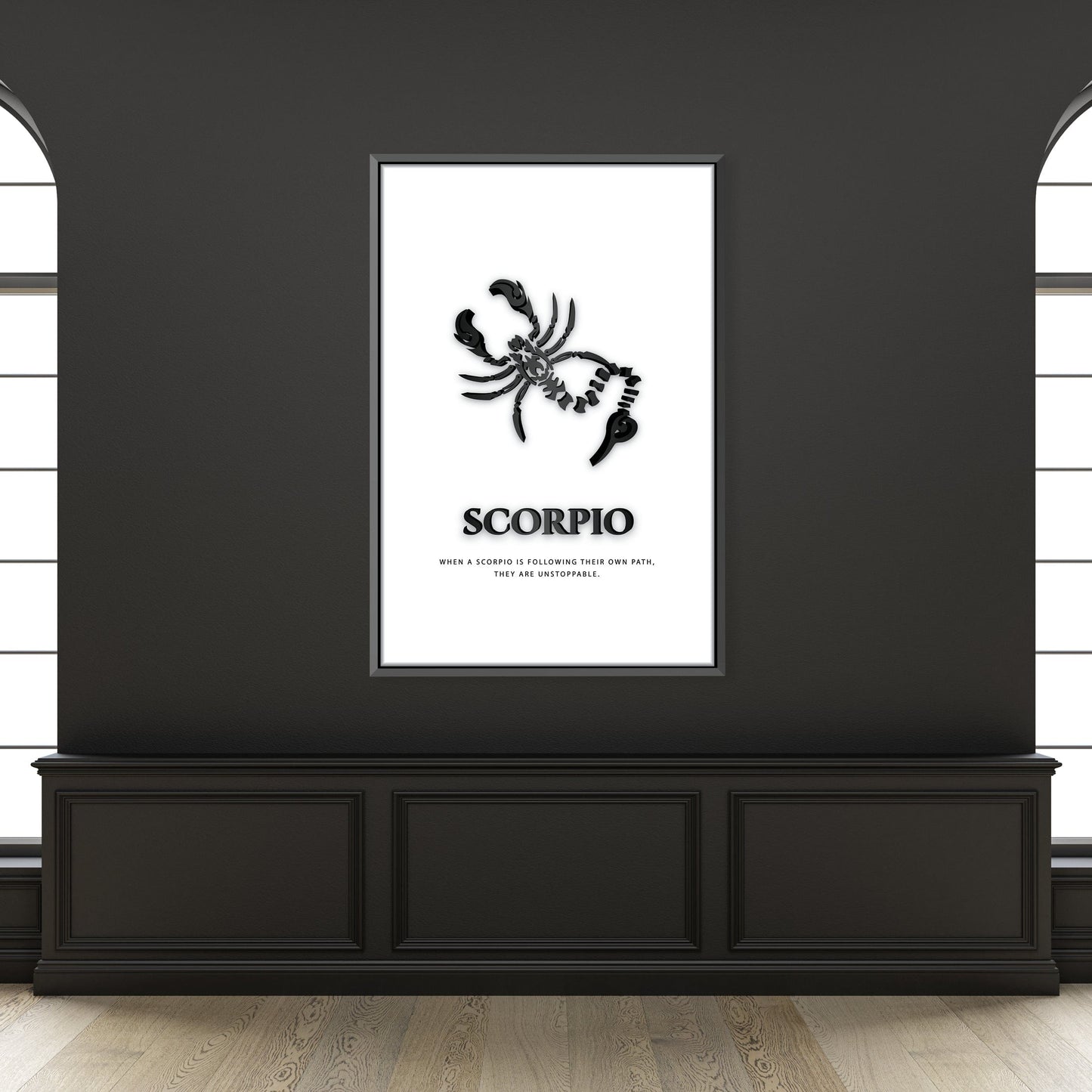 Rynx | Scorpio - White Canvas