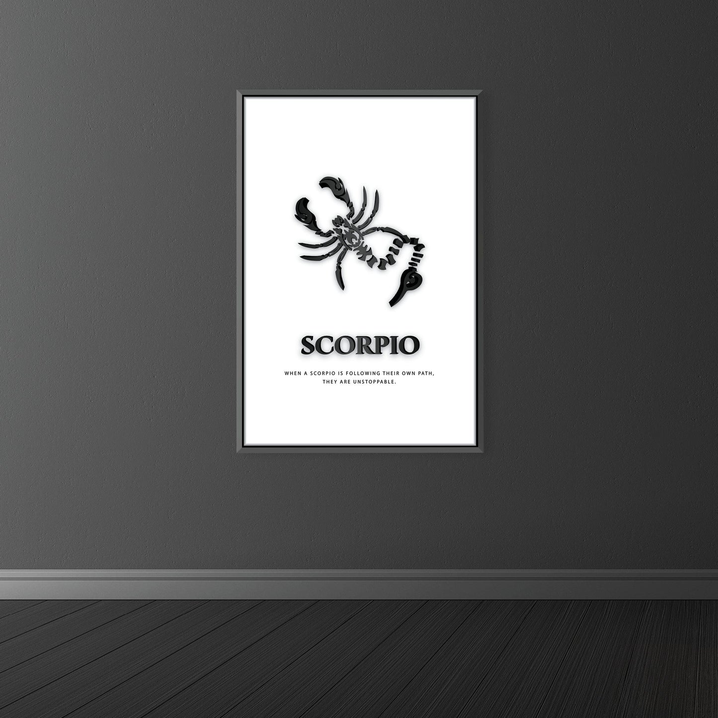 Rynx | Scorpio - White Canvas