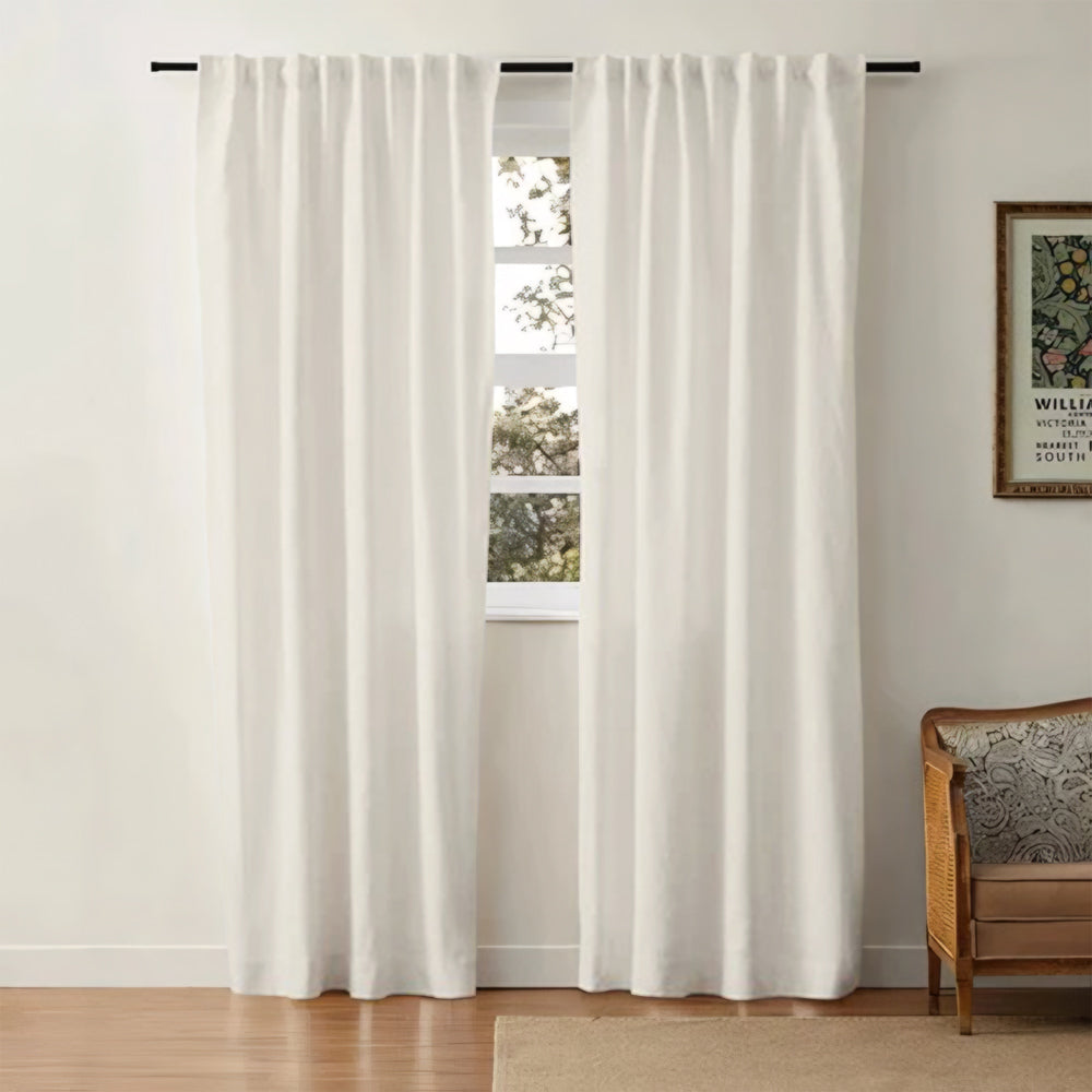 Rynx | Aira - Linen-Cotton Curtain with Soft Fabric