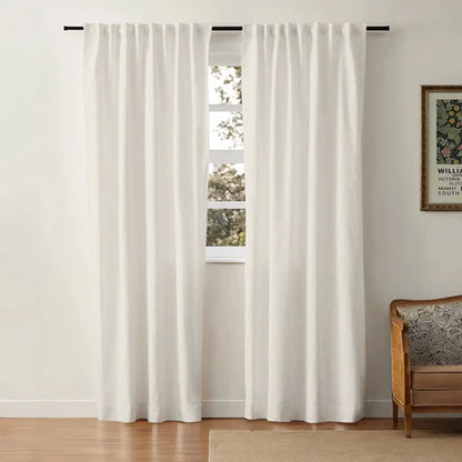 Rynx | Aira - Linen-Cotton Curtain with Soft Fabric