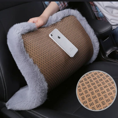Rynx | Plush Car Seat Cushion