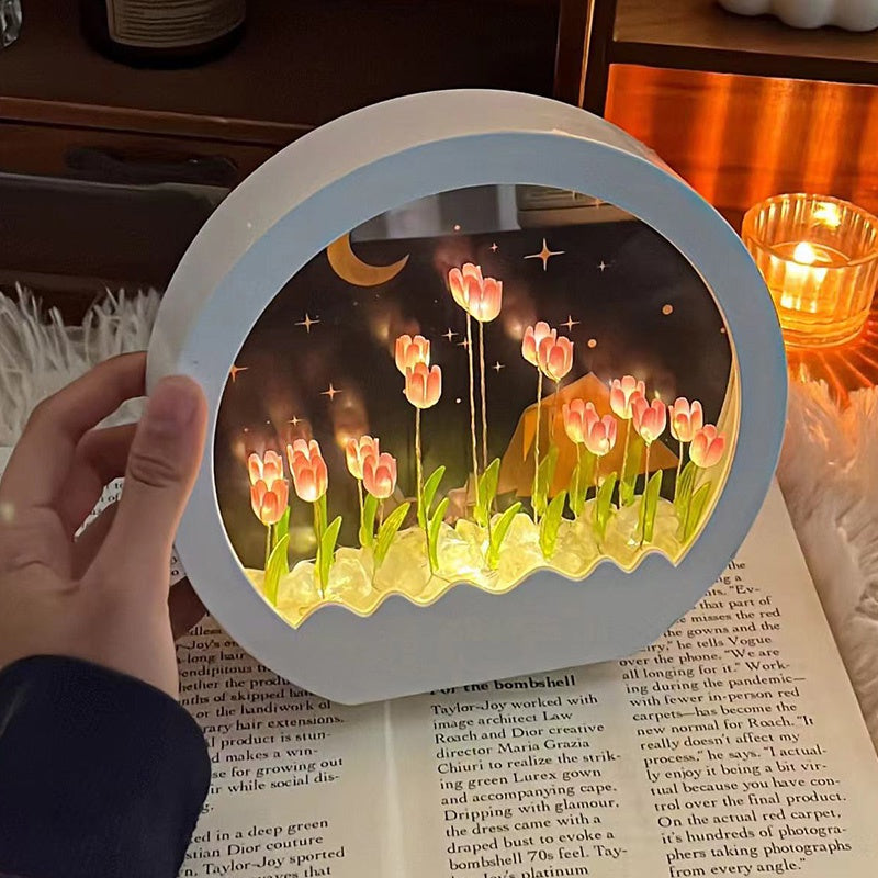 Rynx | DIY Twilight Tulips Mirror