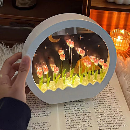 Rynx | DIY Twilight Tulips Mirror