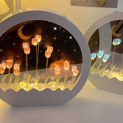 Rynx | DIY Twilight Tulips Mirror