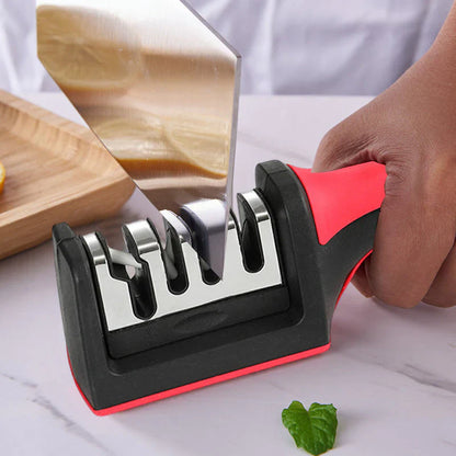 Rynx | Sharppro - Professional 4-Stage Knife Sharpener - Perfect Cutting Power - Easy to Use