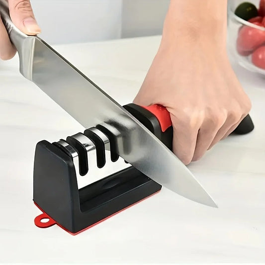 Rynx | Sharppro - Professional 4-Stage Knife Sharpener - Perfect Cutting Power - Easy to Use