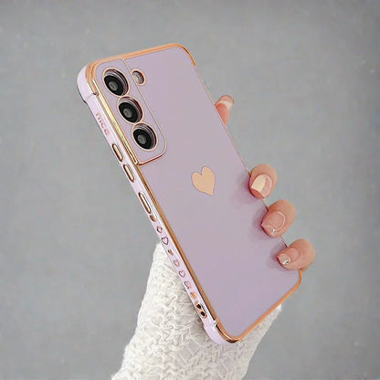 Rynx | Samsung phone cases | Luxurious, shock-resistant, plated square case