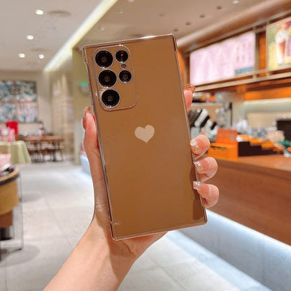 Rynx | Samsung phone cases | Luxurious, shock-resistant, plated square case