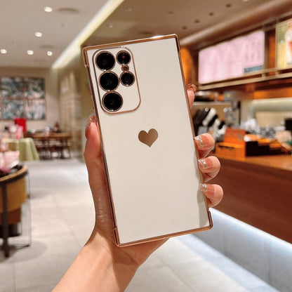 Rynx | Samsung phone cases | Luxurious, shock-resistant, plated square case