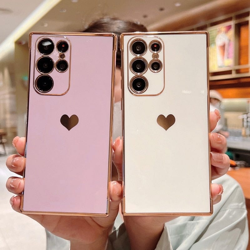 Rynx | Samsung phone cases | Luxurious, shock-resistant, plated square case