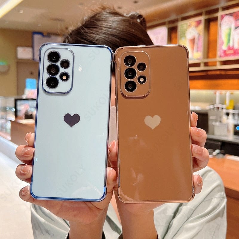 Rynx | Samsung phone cases | Luxurious, shock-resistant, plated square case
