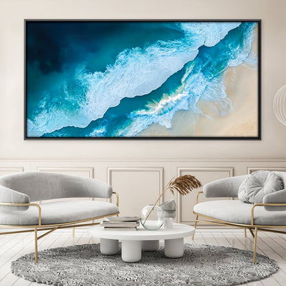 Rynx | Shoreline Waves Canvas