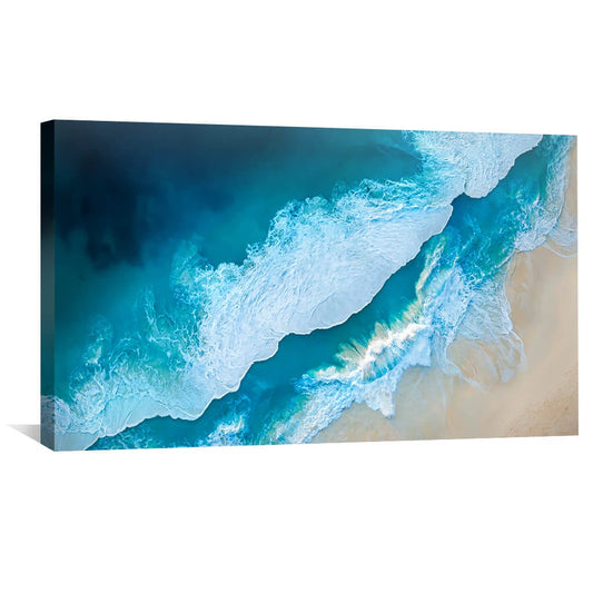 Rynx | Shoreline Waves Canvas