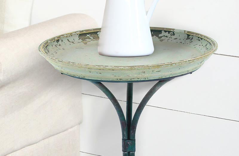 Rynx | Antique Scroll Accent Table