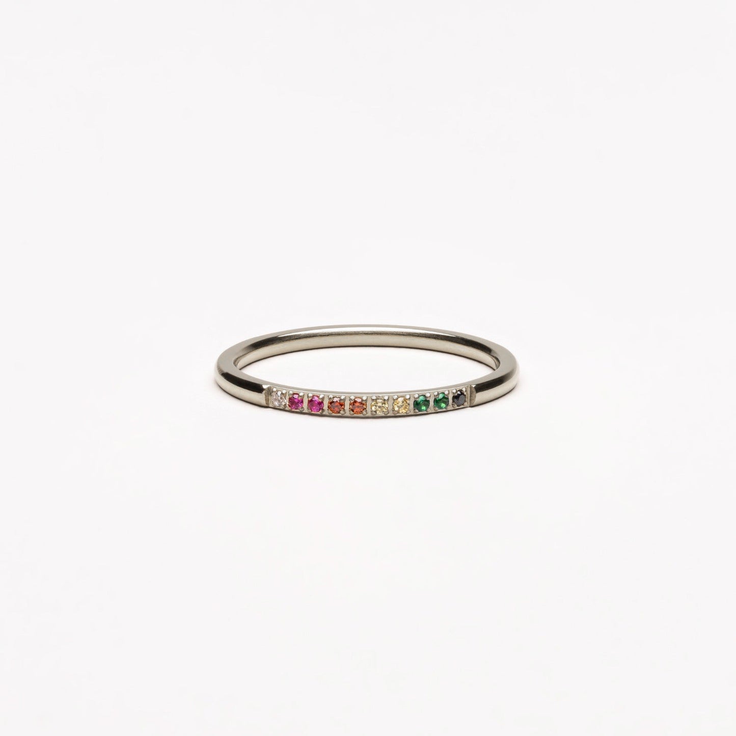 RYNX | Golden Ring With Colored Stones - Solene Silver