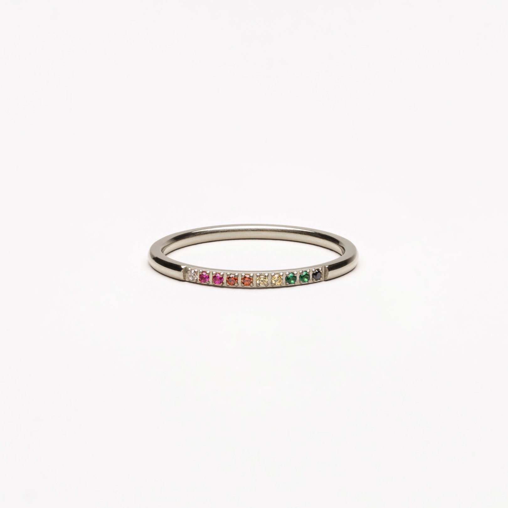 RYNX | Golden Ring With Colored Stones - Solene Silver