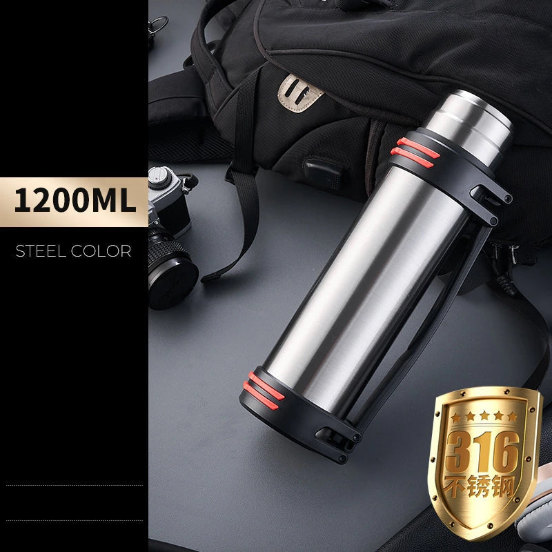 Rynx | Giant Drink Stainless Steel Thermos Bottle