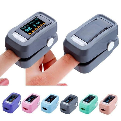 Rynx | Simple Finger Pulse Oximeter Blood Pressure Monitor Heart Rate Portable