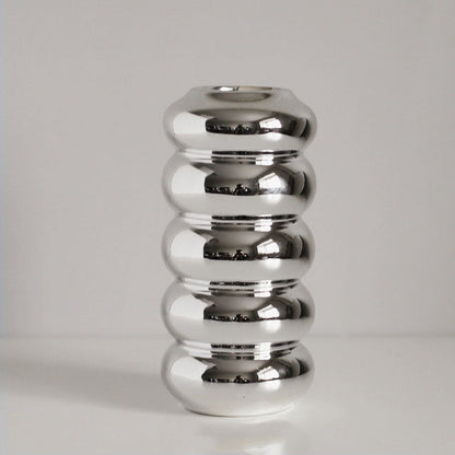 Rynx | Simple Silver Vases