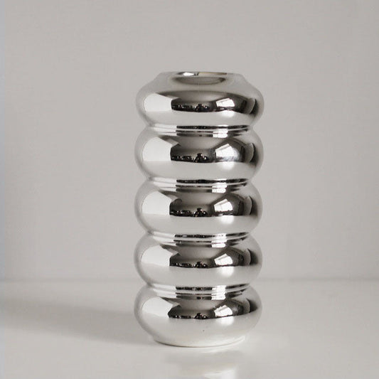 Rynx | Simple Silver Vases