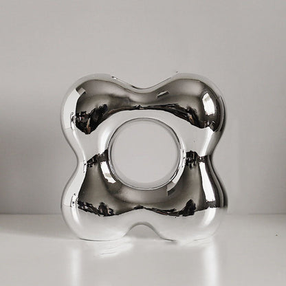 Rynx | Simple Silver Vases