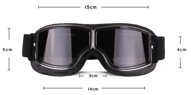 RYNX | Vintage-Motorcycle Glasses – Perfect Fit Over Your Glasses