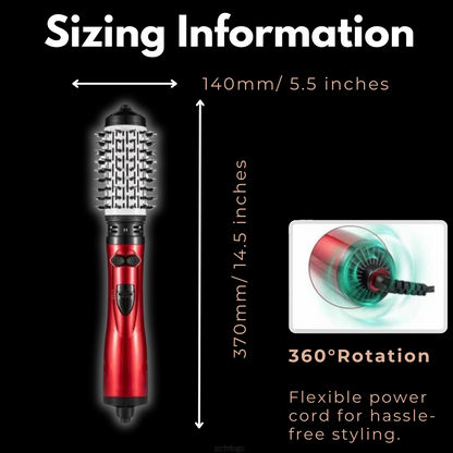 RYNX | Driwave 2-In-1 Rotating Hair Dryer And Styler