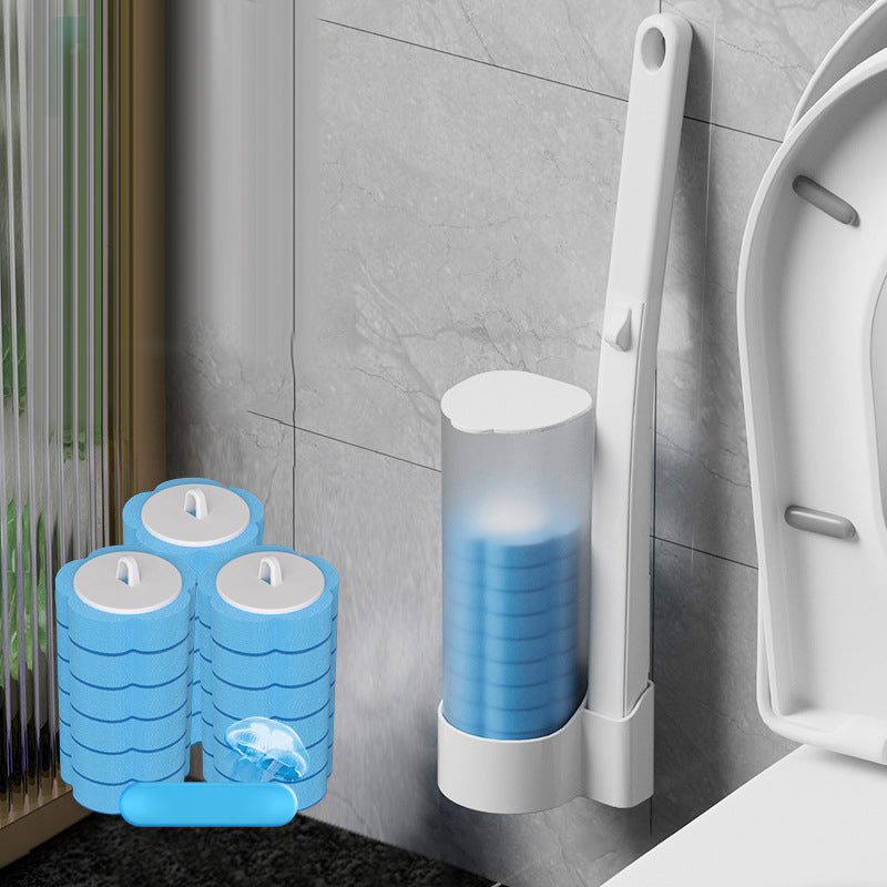 Rynx | Toilet Wall Kit, Disposable Toilet Cleaning System with 18 Refill Heads