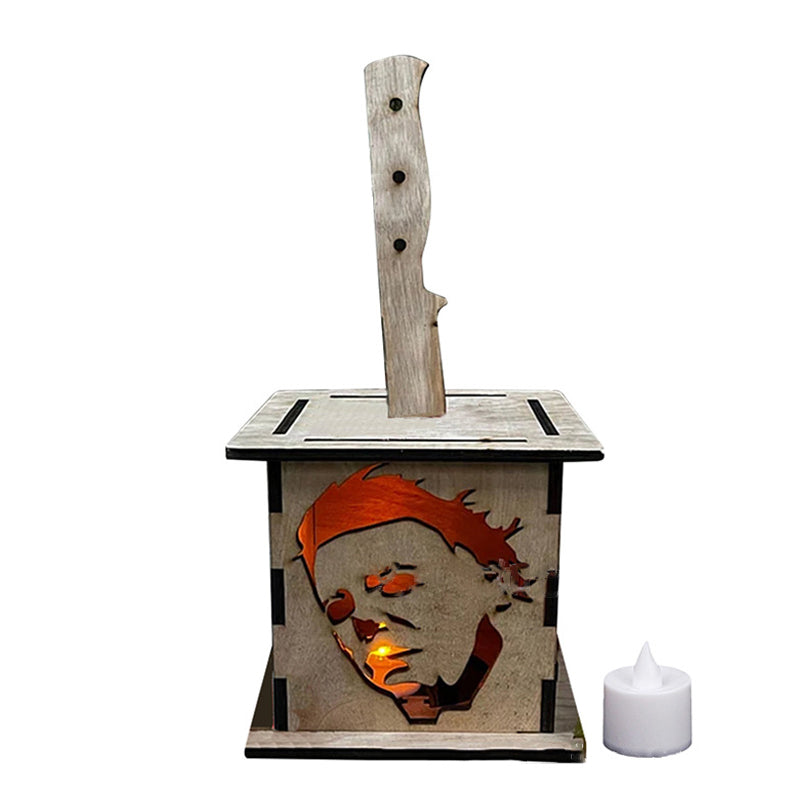 Rynx | Horror figure Jack Lantern wood decoration