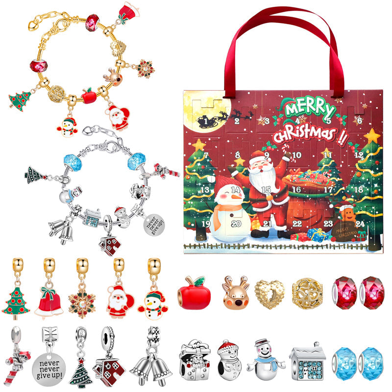 Rynx | 24 Days Countdown Calendar DIY Christmas Advent Calendar Bracelet Set
