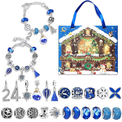 Rynx | 24 Days Countdown Calendar DIY Christmas Advent Calendar Bracelet Set