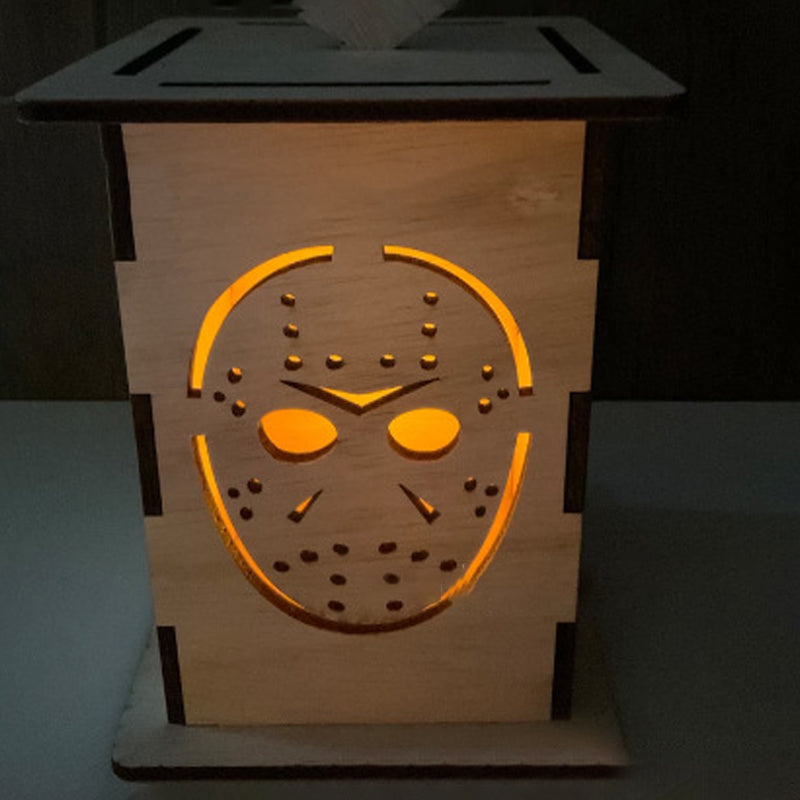 Rynx | Horror figure Jack Lantern wood decoration
