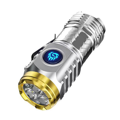 Rynx | Mini flashlight with three-eyed monster