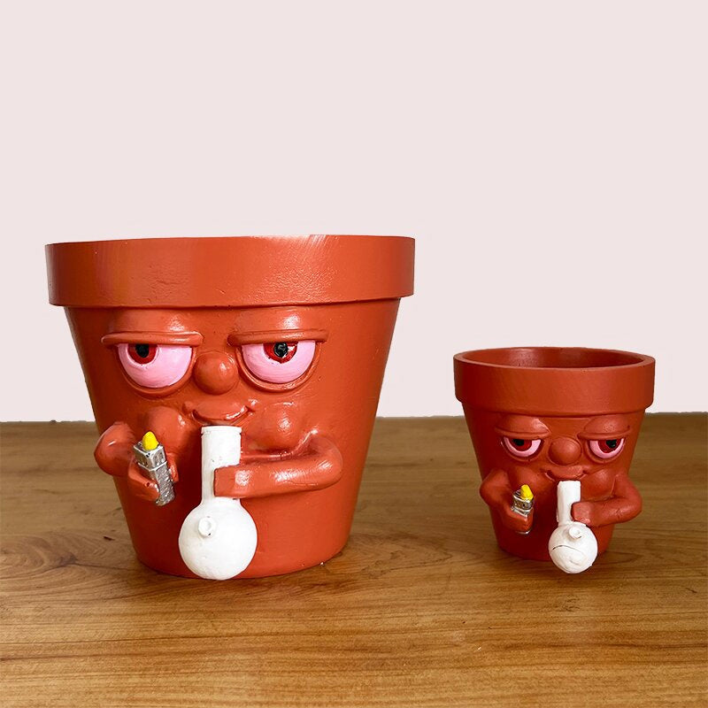 Rynx | Creative smoking flower pot