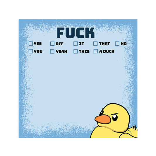 Rynx | Funny, cheeky sticky notes with duck