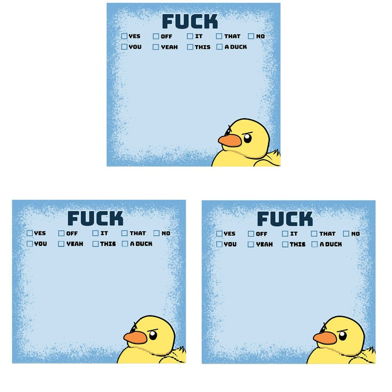 Rynx | Funny, cheeky sticky notes with duck