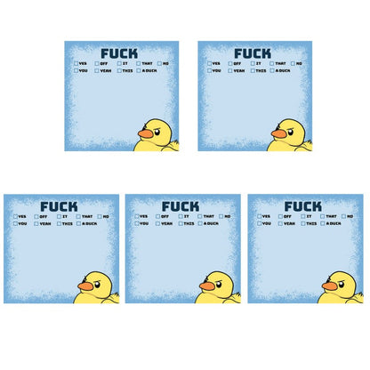 Rynx | Funny, cheeky sticky notes with duck