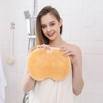 Rynx | Shower Foot & Back Cleaner, Non-Slip Bathroom Silicone Massage Pad