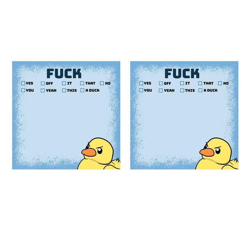 Rynx | Funny, cheeky sticky notes with duck