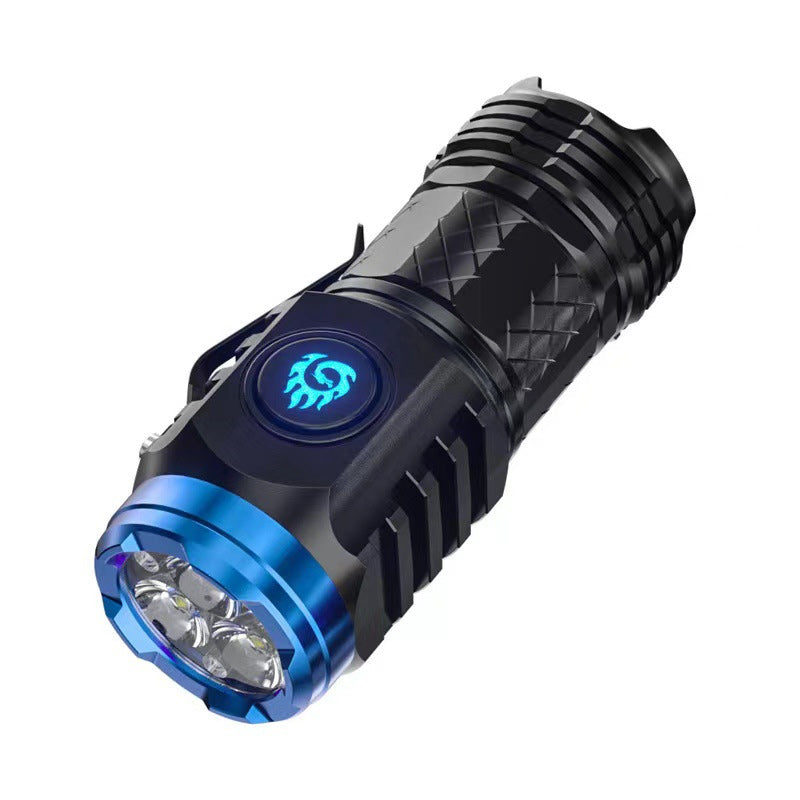 Rynx | Mini flashlight with three-eyed monster