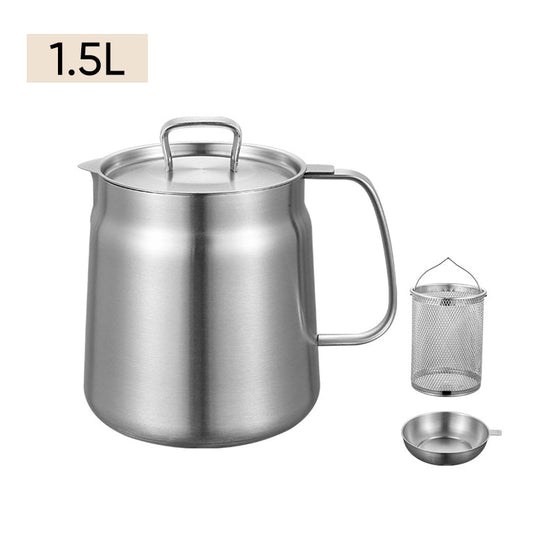 Rynx | 2-in-1 304 Stainless Steel Multifunctional Oil Separator Pot