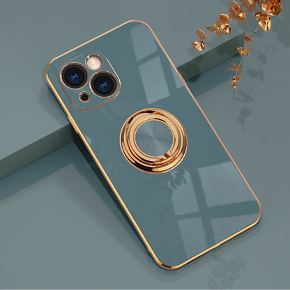 Rynx | Plated iPhone Case with Ring