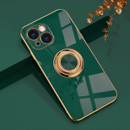 Rynx | Plated iPhone Case with Ring