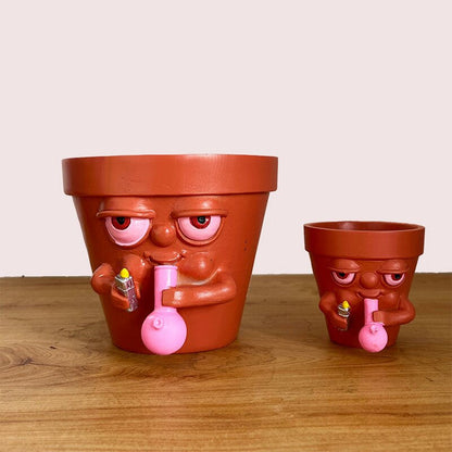 Rynx | Creative smoking flower pot