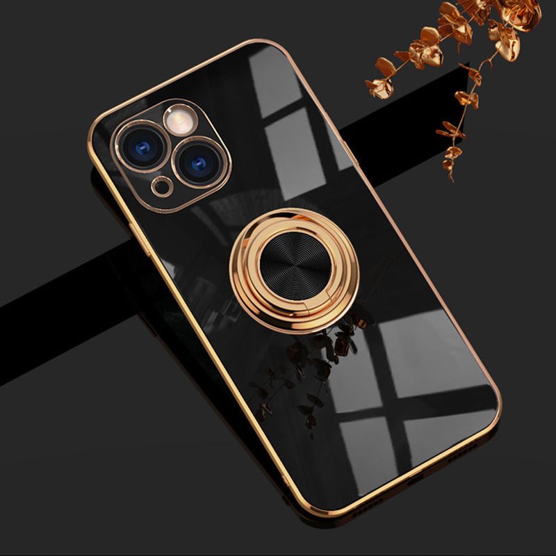 Rynx | Plated iPhone Case with Ring