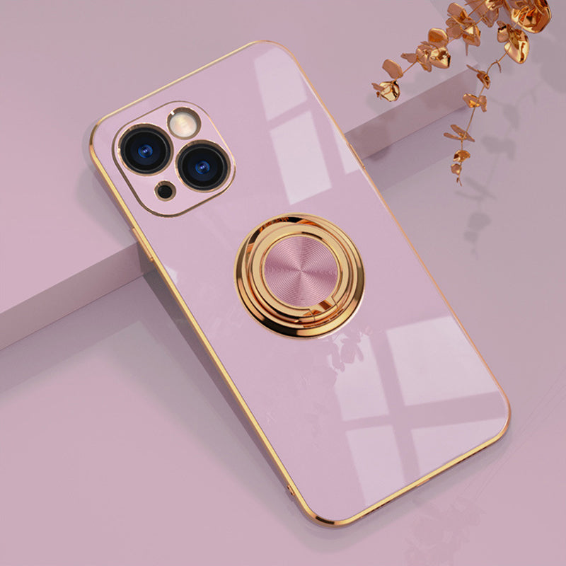 Rynx | Plated iPhone Case with Ring