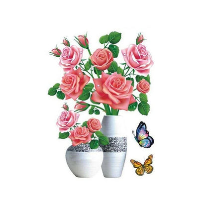 Rynx | DIY Plant Vase Three-Dimensional Wall Stickers
