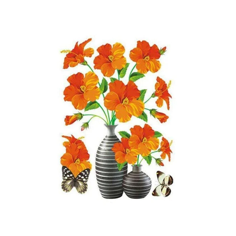 Rynx | DIY Plant Vase Three-Dimensional Wall Stickers