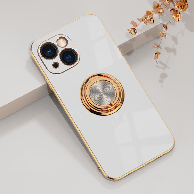 Rynx | Plated iPhone Case with Ring