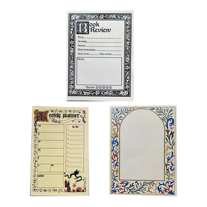 Rynx | Stationery of the medieval notepad series